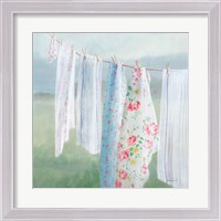 Framed Laundry Day I