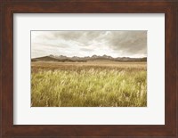 Framed Sawtooth Mountains Idaho II