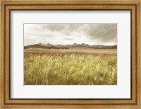Framed Sawtooth Mountains Idaho II