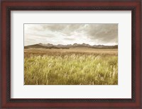 Framed Sawtooth Mountains Idaho II