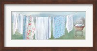 Framed Laundry Day IX