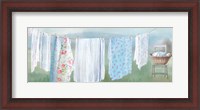 Framed Laundry Day IX