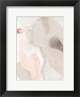 Framed Pastel and Neutral Abstract II