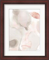 Framed Pastel and Neutral Abstract I