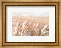 Framed Terracotta Prairie Grasses