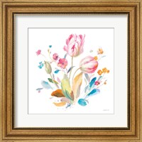 Framed Spring Tulips I