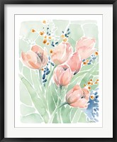 Framed Tulip Spray