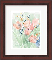 Framed Tulip Spray