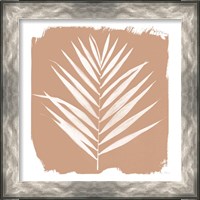 Framed 'Nature by the Lake Frond III Sq Natural' border=