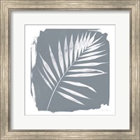 Framed 'Nature by the Lake Frond II Sq Natural' border=