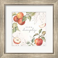 Framed 'In the Orchard II' border=