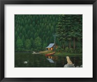 Happy Place II Framed Print