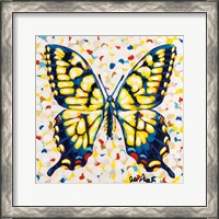 Framed 'Pop Butterfly I' border=