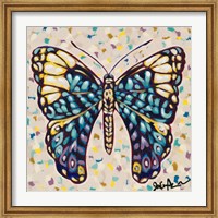 Framed Pop Butterfly II