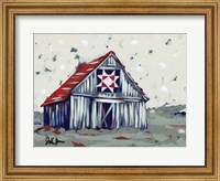 Framed Farm Pop Barn II-Quilt