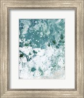 Framed Ocean Tide Abstract I