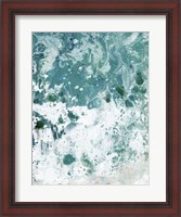 Framed Ocean Tide Abstract I
