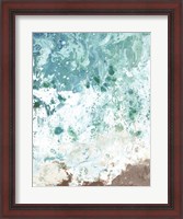 Framed Ocean Tide Abstract II