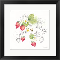 Framed Berries and Bees II