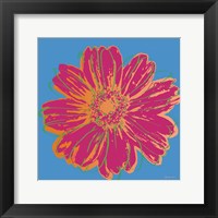 Framed Flower Pop Art I