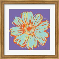 Framed Flower Pop Art VI