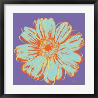 Framed Flower Pop Art VI