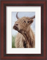 Framed Highland portrait I