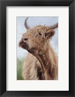 Framed Highland portrait I