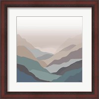 Framed Mountain Valley