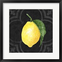 Live with Zest IV Framed Print