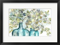 Framed Eucalyptus in Mason Jar I