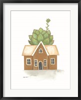Framed Garden House Cactus
