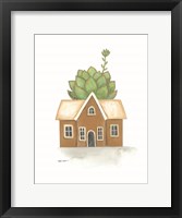 Framed Garden House Cactus