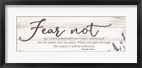 Framed Fear Not