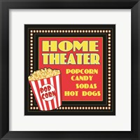 Framed Home Movie Theater