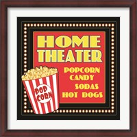 Framed Home Movie Theater