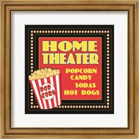 Framed Home Movie Theater