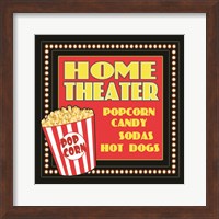 Framed Home Movie Theater