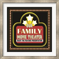 Framed Family Movie Theater