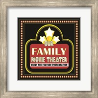 Framed Family Movie Theater