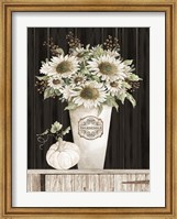 Framed Fall Sunflowers I