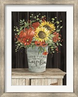 Framed Colors of Fall Floral