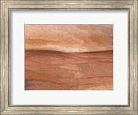 Framed Abstract Desert I