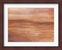 Framed Abstract Desert II