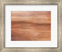 Framed Abstract Desert II