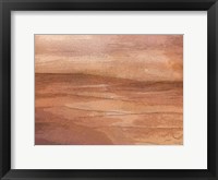 Framed Abstract Desert II