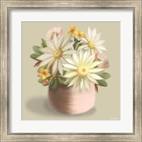 Framed Sunny Floral Bouquet