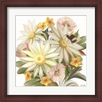 Framed Sunny Floral and Bee