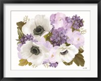 Framed Lilacs and Anemones