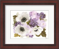 Framed Lilacs and Anemones